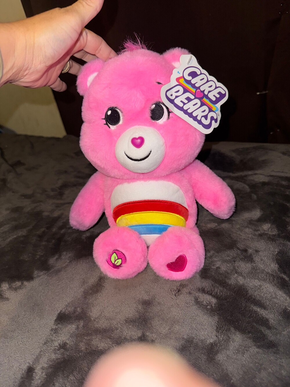 Care Bears Cheer Bear Plush 35cm Pink Collectible Soft Toy